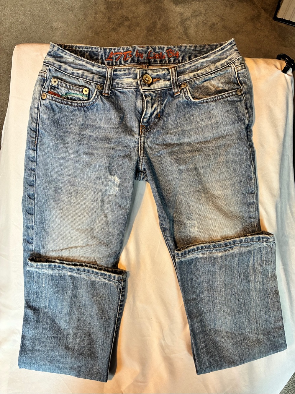 Ltb denim life Light Wash stressed Women's Jeans by little big